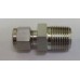 MALE CONNECTOR SUS316 3/8"(OD) x 1/2"(M)NPT